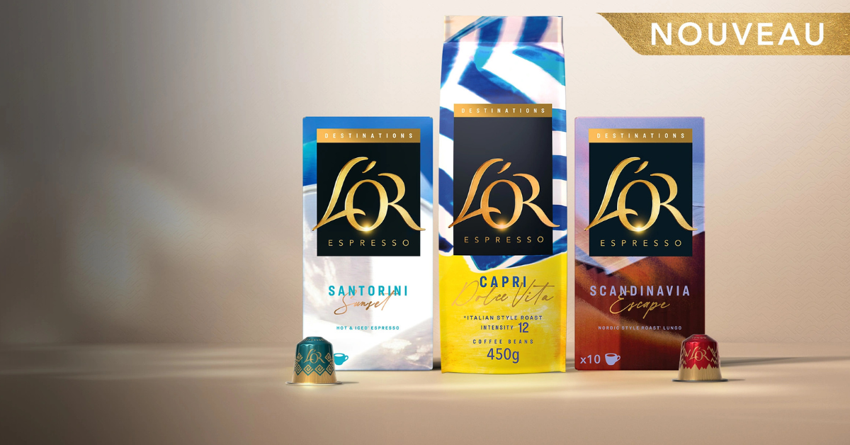 L’OR relies on Efluenz to promote slow coffee, vacation style.